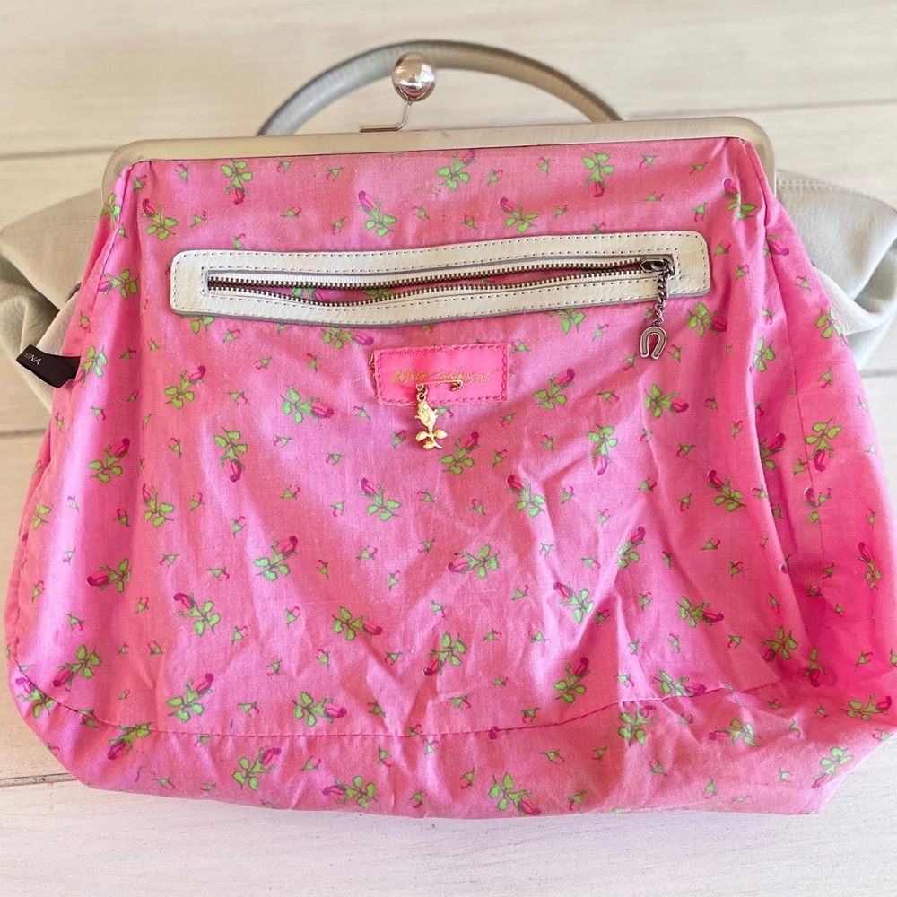 Betsy Johnson Genuine Leather with Studded Buckles Front Pockets Shoulder Bag 🔥 - Picture 11 of 17